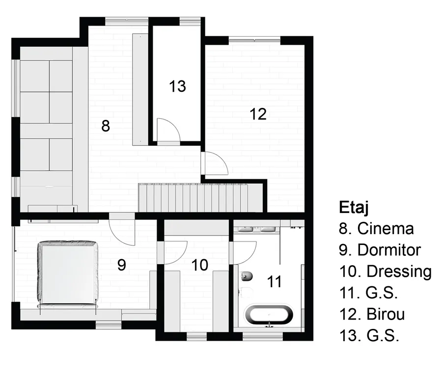 Plan etaj